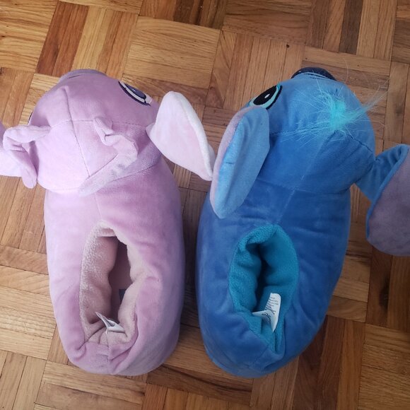 Disney Stitch and Angel Plush Slippers - Lilo & Stitch - Picture 6 of 6